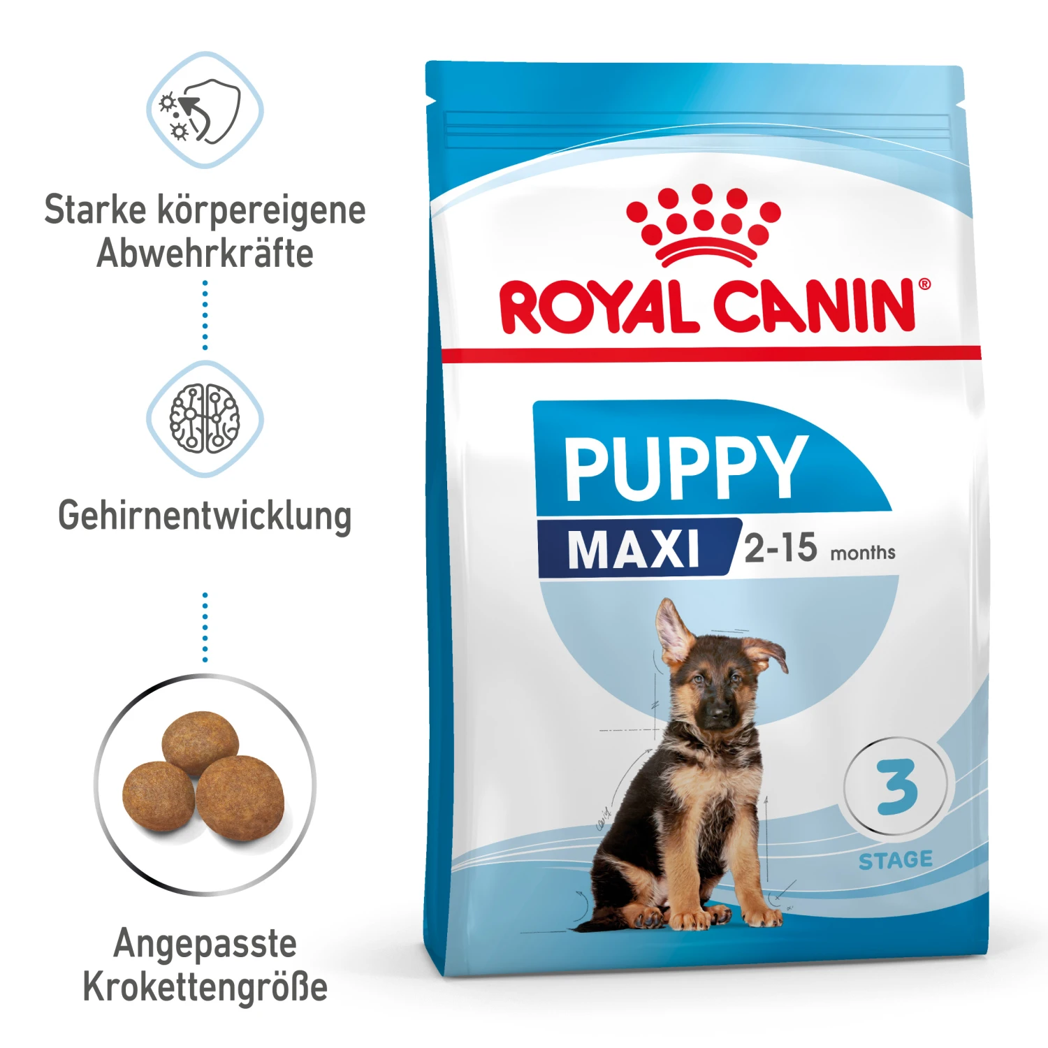 Royal Canin Maxi Puppy Trockenfutter Hund 1 Royal Canin Maxi Puppy Trockenfutter Hund