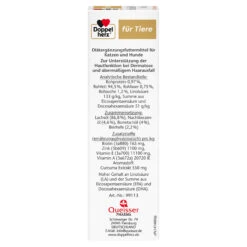 Doppelherz Haut & Fell Öl Omega-3 Für Katzen Und Hunde 10 Doppelherz Haut & Fell Öl Omega-3 Für Katzen Und Hunde -DECHRA Verkäufe 4009932139914 dht haut fell oel katze hund 250 ml li
