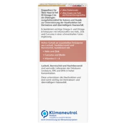 Doppelherz Haut & Fell Öl Omega-3 Für Katzen Und Hunde 12 Doppelherz Haut & Fell Öl Omega-3 Für Katzen Und Hunde -DECHRA Verkäufe 4009932139914 dht haut fell oel katze hund 250 ml rue