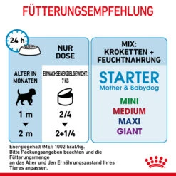 Royal Canin Starter Ultra Soft Mousse Mother & Babydog Nassfutter 12 X 195 G 12 Royal Canin Starter Ultra Soft Mousse Mother & Babydog Nassfutter 12 X 195 G -DECHRA Verkäufe 9003579020036 4300 71