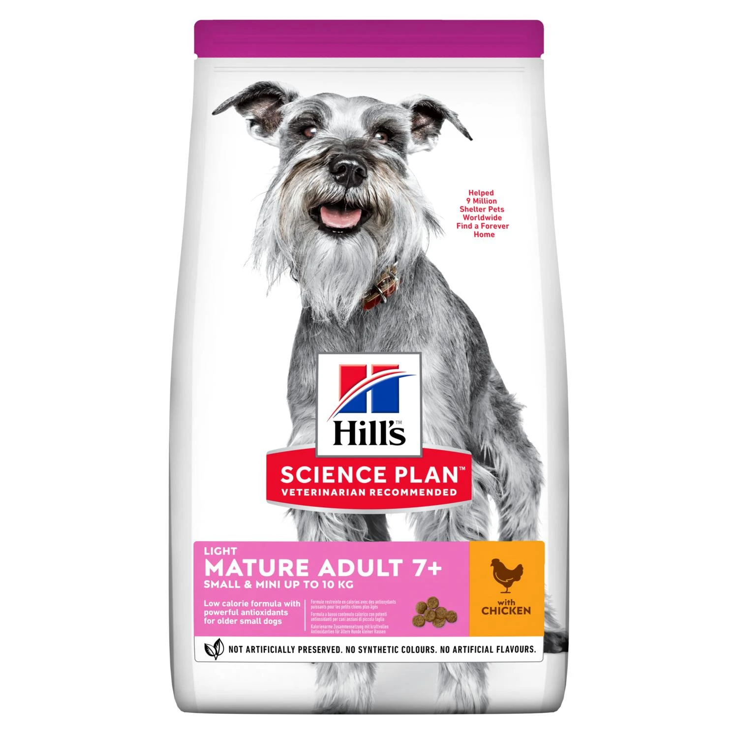 Hill's Science Plan Light Small & Mini Mature Adult 7+ Hundefutter 1 Hill's Science Plan Light Small & Mini Mature Adult 7+ Hundefutter